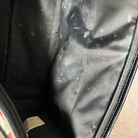 Kate Spade ♠️ Lipstick Smudge Makeup Bag Large - Picture 9 of 11